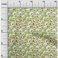 thumbnail image 1 of oneOone Rayon Light Green Fabric Halloween Quilting Supplies Print Sewing Fabric By The Yard 56 Inch Wide, 1 of 6
