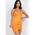 thumbnail image 4 of Mini Dress with Front Ruching, Adjustable Fit, 4 of 9