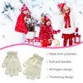 thumbnail image 3 of Minnieouse 1 par de guantes para niños, guantes delicados para niños, prácticos, prácticos, para niños y niñas, accesorios de ropa para ropa de guantes y mitones Blanco Minnieouse AP009501-06B, 3 of 6