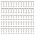 thumbnail image 2 of Double  Tubular Rivets, 100 Set Robust Stainless Steel Alloy Multipurpose Metal Tubular Rivets  for PU Leather Clothing Crafts, 2 of 7