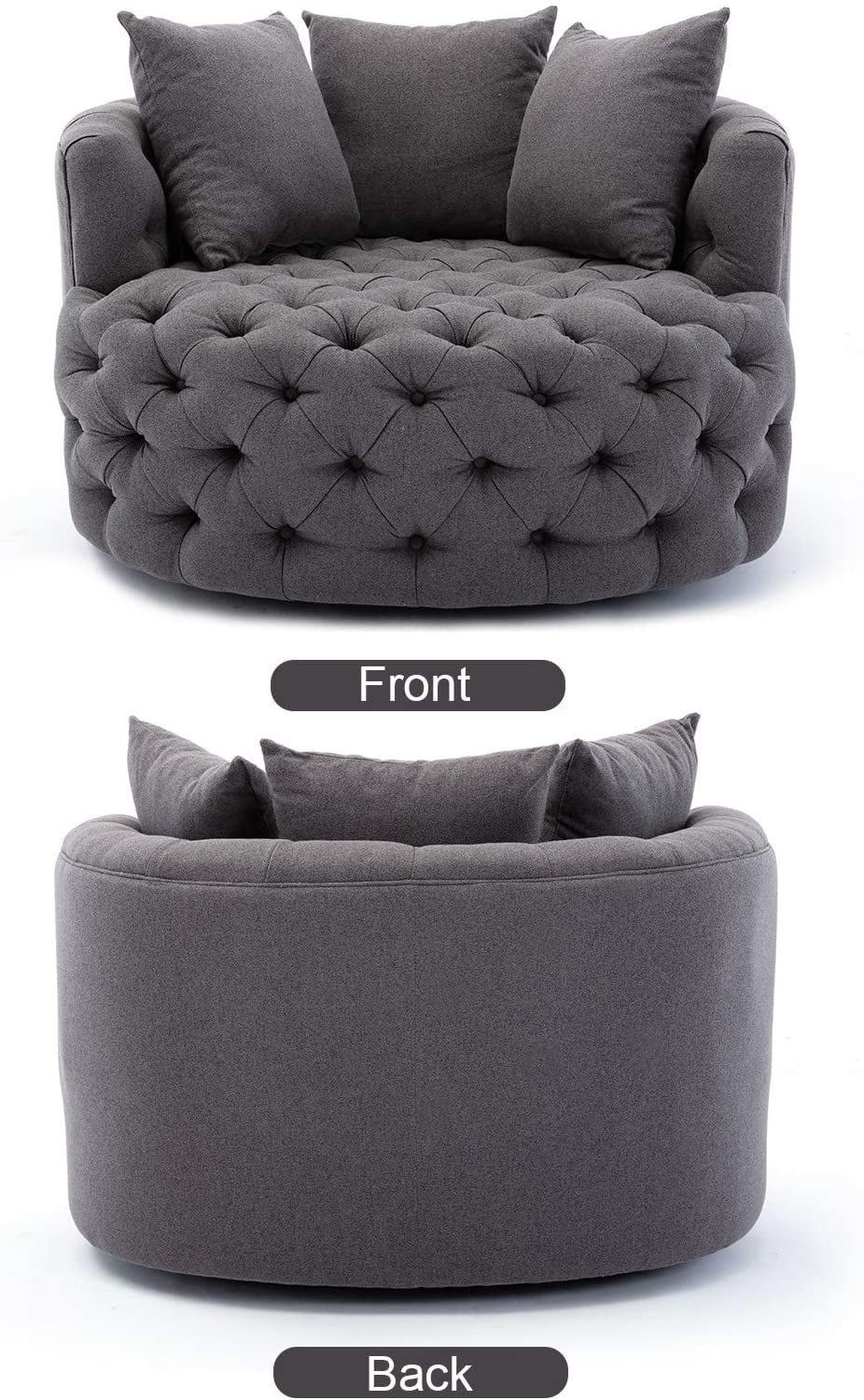 Verano swivel barrel chair deals