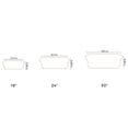 thumbnail image 3 of HC Companies 29.5" Fluted Venetian Flower Box, Chocolate (6 Pack), 3 of 11