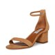 thumbnail image 1 of Sandalia Steve Madden Irenee para mujer, tacón bajo y tirantes finos, color canela, 1 of 6