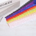 thumbnail image 5 of Unique Bargains Lace Trim 10 Yards 2 Inch Flower Elastic Lace Ribbons for Package Decoration Wedding Headbands Purple, 5 of 5