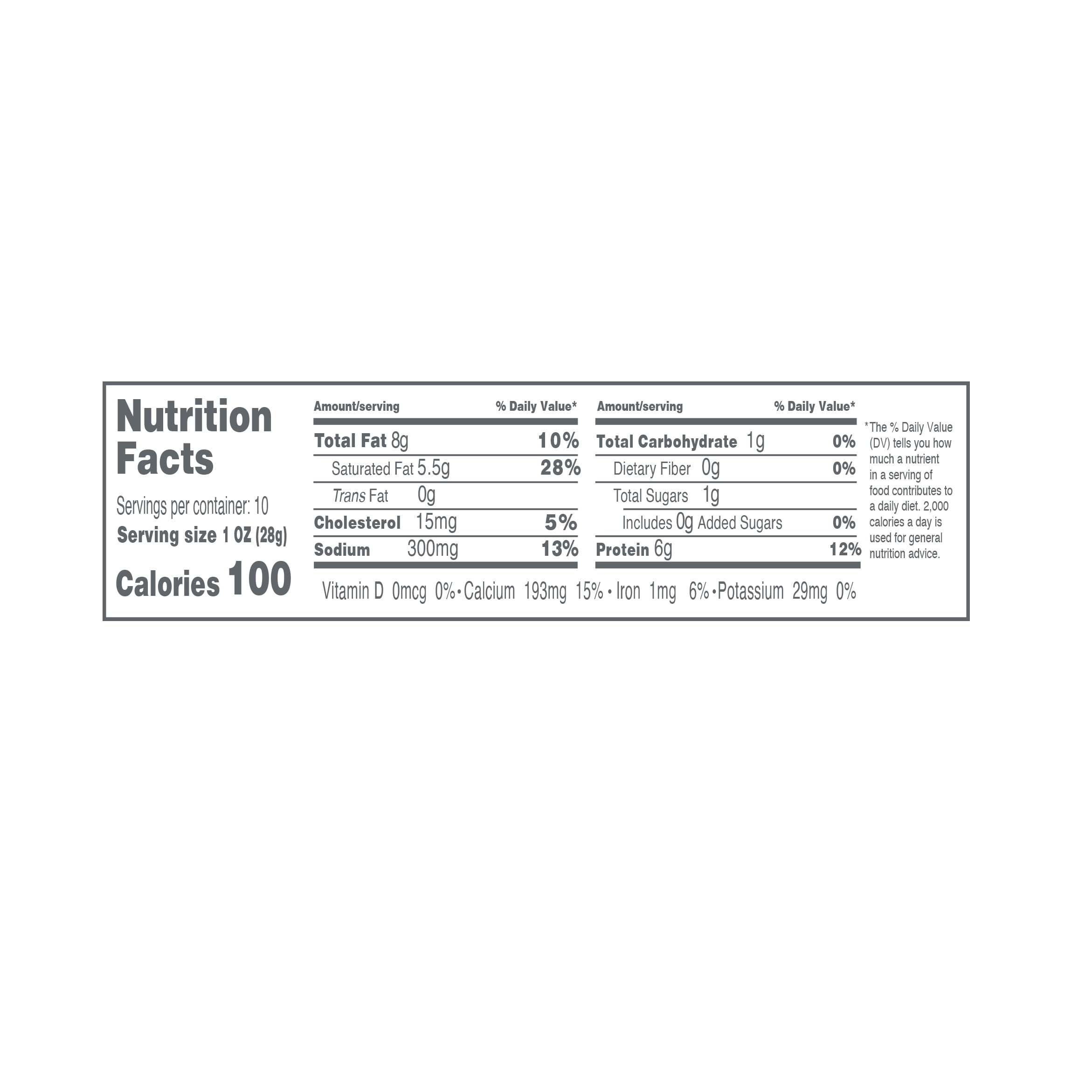 Paisa Queso Para Freir / White Cheese For Frying, Block 10oz