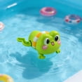 thumbnail image 6 of Children Bath Toys for Babies Swimming and Water Play Toys Wind Up Floating Boat Green Pink, 6 of 6