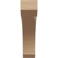 thumbnail image 2 of 6"W x 24"D x 24"H Thin Legacy Rough Cedar Woodgrain TimberThane Corbel, Primed Tan, 2 of 6