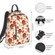 thumbnail image 2 of Balery Thanksgiving Turkey Leaves Mochila ligera para hombre y mujer: duradera e impermeable, ideal para la escuela, el trabajo, viajes y uso diario., 2 of 7