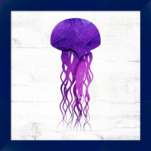 Great Art Now Jelly Fish by Valerie Wieners, Framed Wall Art, 14W x 14H