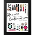 thumbnail image 2 of Villa, Mlli 15x18 Black Modern Framed Museum Art Print Titled - May Your, 2 of 5
