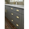 thumbnail image 3 of Jeffrey Alexander Lyon 4-15/16 In. Overall Length Dark Bronze Cabinet Cup Pull, 3 of 7