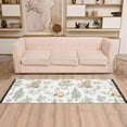 thumbnail image 2 of Yayeee Runner Rug for Bedroom 2'x6' Machine Washable Hallway Non Slip Mat, Watercolor Forest Pattern, 2 of 8