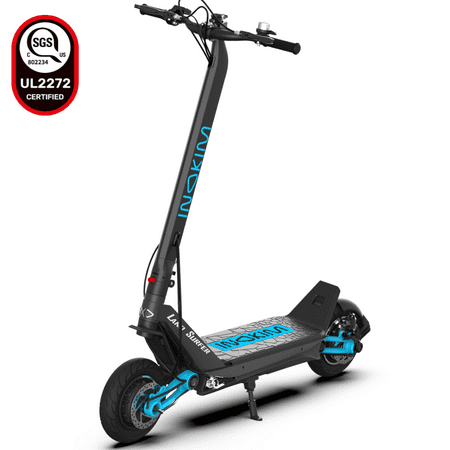 INOKIM - Oxo Super Scooter w/68 miles Max Operating Range & 40 Mph Max Speed - Black