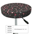 thumbnail image 4 of Lsque Valentine'S Day Round Bar chair cushion covers Velvet Fabric Premium Comfort Protects from Scratches and Stains for 14-17 Inch Chair- 14 inch, 4 of 7