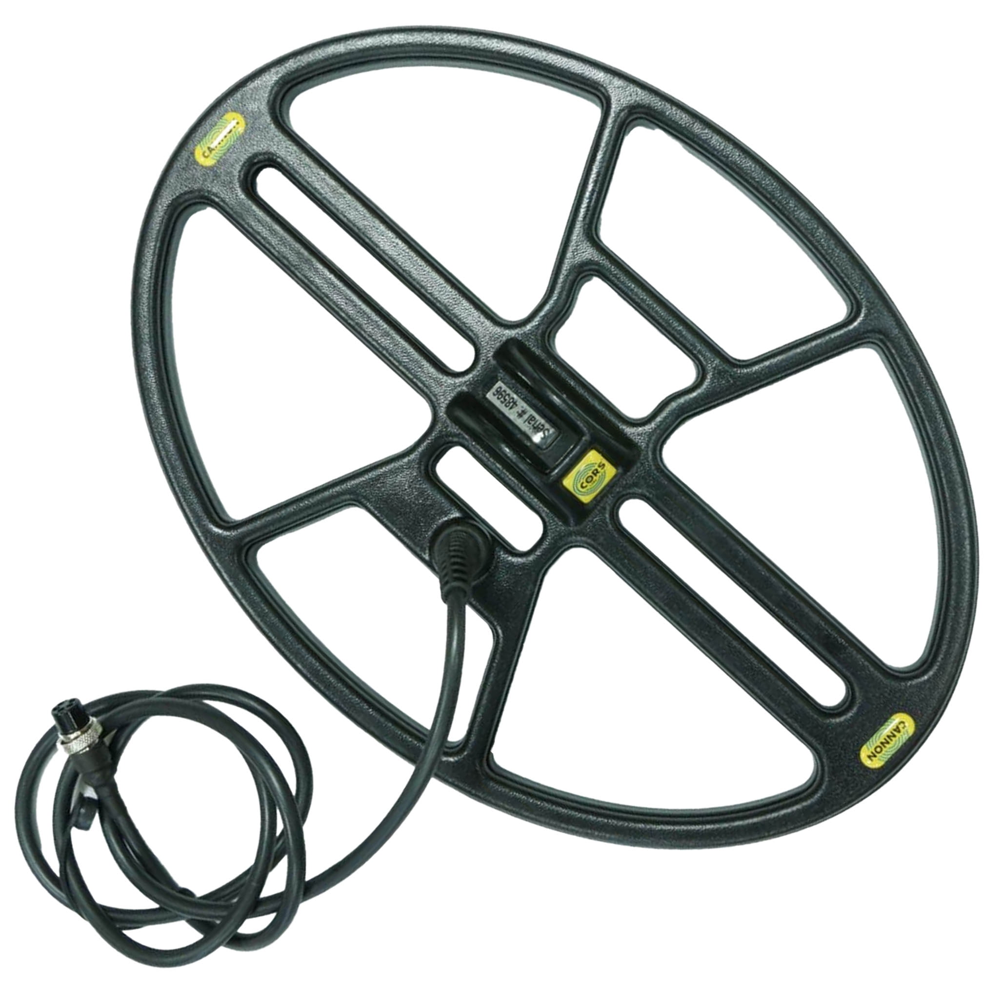 CORS Cannon 14.5"x10.5" DD Coil for Fisher Metal Detector w/ Cover-F5/GOLDBUG