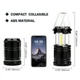 thumbnail image 2 of EssentLife COB Camping Lantern 4-Pack, Collapsible Battery powered ,Ultra Bright, Water Resistant, Portable Emergency Lights, 2 of 6