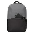 thumbnail image 2 of Targus Sagano EcoSmart TBB636GL Carrying Case (Backpack) for 16" Notebook, Black/Gray, 2 of 15