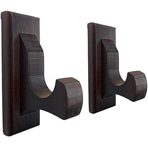 Sword Wall Mount Display Hooks - Wood Sword Holder Rack, Hanger for Martial Arts Weapons, Axe, Knife, Dagger, Lightsaber and Wizard Wand at Home or Office$$Sport & Recreation Other