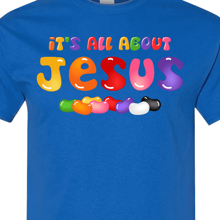 Inktastic Jelly Bean Jesus T-Shirt