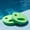 Green, variant on 2 Pieces Water Exercise Discs, Handhelds Round Water Floats Disc, Eva Foam Water Hand Discs, Water Aerobic Equipment Hand Held Swim Disc, for Pool Exercise Resistance Water Weights