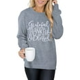 thumbnail image 2 of Pull à Imprimé Léopard Imprimé Citrouille Sweat-Shirt Décontracté Manches Longues Sweat-Shirts à Col Rond, 2 of 7