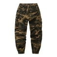 thumbnail image 4 of JAKANYQ Men's Outdoor Work Pants Versatile Work Pants Work Pocket Trousers Soft Pants, 4 of 8