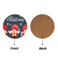 thumbnail image 2 of Xecao Cute Christmas Gnomes (2) for MDF Cork Coaster 4 Pcs,Drink Coasters,Suit for House Warming Gifts New Home ,Coffee Table Decor-Round Shape, 2 of 7
