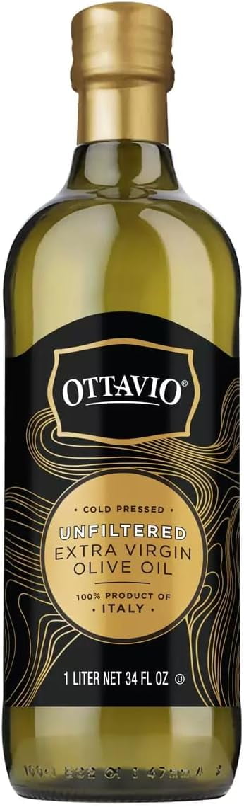 Ottavio Unfiltered Extra Virgin Olive Oil, 1 L