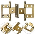 thumbnail image 2 of 2Pcs Iron Door Hinges Practical Cabinet Hinges Sturdy Furniture Hinges, 2 of 9