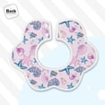 thumbnail image 4 of Hirioo Sea Shells 3 for Baby Cotton Petal Bib Drool Bibs for Baby Boy Unisex, 4 of 9