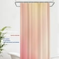 thumbnail image 2 of Pink Sweet Gradient Decor Shower Curtain,Romantic Bathroom Decor Polyester Fiber Plastic Rings Quick-Drying Waterproof for Bathtubs/Bathroom, 72x36 inches, 2 of 6