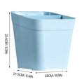 thumbnail image 2 of unbranded De Basura Para Almacenamiento En Hogar Y Hotel Fabricado En Plástico Azul, 2 of 8