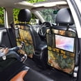 thumbnail image 7 of WOBOGO Hold Yellow Flower Backseat Car Organizer 2 PCS Footed Universal Car with Touch Screen Tablet Holder Rear Seat Protector, 7 of 7