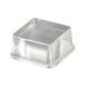 thumbnail image 4 of Almohadillas protectoras de goma adhesivas cuadradas altas y transparentes, patas de goma para altavoces, muebles electrónicos, electrodomésticos, equipos de audio, 20 piezas, 4 of 5