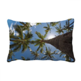 thumbnail image 1 of Trees Sunshine Blue Sky Throw Pillow Lumbar Insert Cushion Cover Home Decoration, 1 of 3