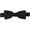 Black, variant on Solid Hunter Green Kid's Pre-Tied Bow Tie