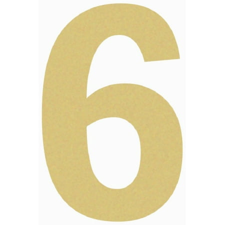 number paintable blank wooden craft wood