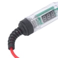 thumbnail image 4 of M Buder Probador de Circuito Automotriz LED Digital Pluma de Prueba Eléctrica para Voltaje Corriente con Pantalla 28 cm / 11 inches Rojo, 4 of 9