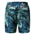 thumbnail image 5 of kamemir Swim Trunks No Mesh Linernseam Mens Bathing Suit Quick Dry Swimming Trunks Swimsuit(Blue,XL), 5 of 5
