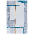 thumbnail image 2 of SAFAVIEH Tacoma Gemma Traditional Machine Washable Area Rug, Grey/Light Grey, 9' x 12', 2 of 13