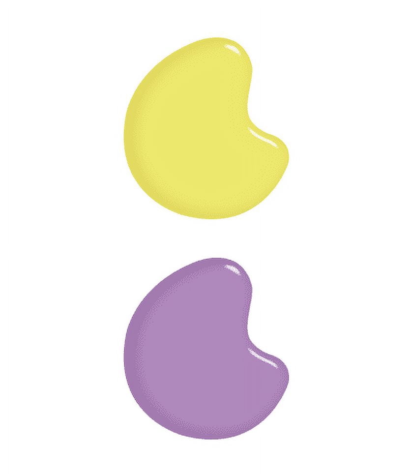 Sally Hansen Insta-Dri x PEEPS Nail Color, Yellow & Lavender Duo, 0.31 fl oz ea