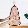 thumbnail image 5 of Frogs Wings Hearts Pattern Hand Towel Quick Drying Home Storage Kitchen Towel Hooks Dish Cloths, 5 of 6
