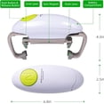 thumbnail image 4 of Abridor de botellas eléctrico con borde liso, portátil, apertura automática de un solo toque, herramienta de cocina, funciona con pilas, manos libres para personas mayores, artritis, artritis,, 4 of 4