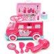 thumbnail image 5 of 19pcs Juguete de Tocador de Maquillaje Forma de Autobús de Simulación Juego de Rol para Niñas Sunnimix Los niños simulan jugar juguetes, 5 of 8