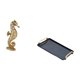thumbnail image 5 of Estatua de resina,Estatua de resina para decoración del hogar,manualidades,oro,Escultura de oro,figura de resina,regalos decorativos.,Bandeja para servir,Bandeja para servir con asas para, 5 of 8