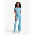 thumbnail image 2 of Justice Girls Tee & Flared Legging Set, Sizes XS - XLP, 2 of 7
