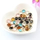 thumbnail image 5 of 1 Piezas Carcasa De Cobre 8mm Colores Mezclados Colgante De Cristal Joyería Y Collar Accesorios Hallazgos Azul claro, 5 of 9