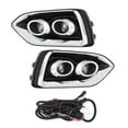 thumbnail image 2 of LED Fog Lamps, Modification Pair DRL Light  For Car Replacement For  Solaris Accent 2017-2020, 2 of 8