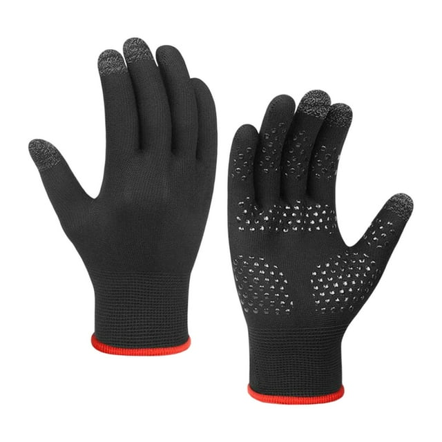 Guantes de invierno para pantalla táctil, guantes de escalada, cómodos guantes de ciclismo protectores. Mujer