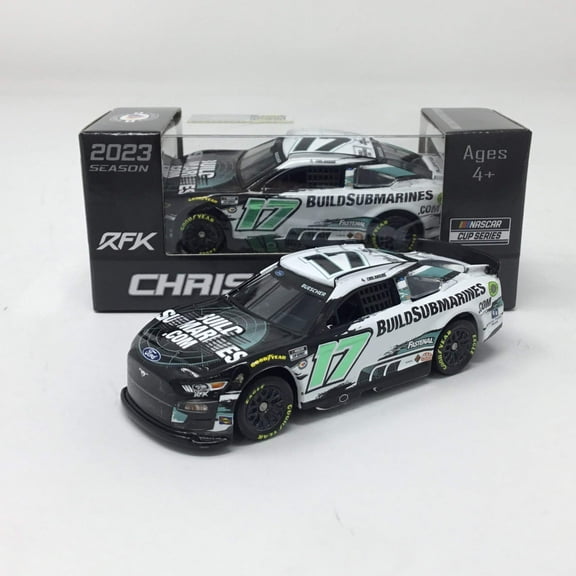 Chris Buescher 2023 BuildSubmarines.com Foil Number 1:64 Diecast